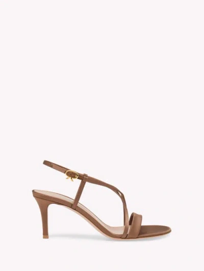 Gianvito Rossi Larisse Stiletto Heel Sandals In Brown