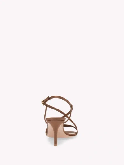 Gianvito Rossi Larisse Stiletto Heel Sandals In Brown