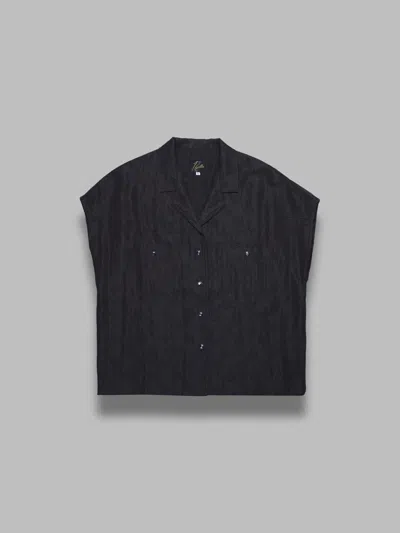Needles Frinch Sleeve Cowboy Blouse In Black