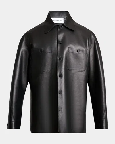 Givenchy Leather Overshirt