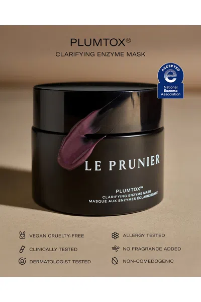 Le Prunier Plumtox Clarifying Enzyme Mask In Black