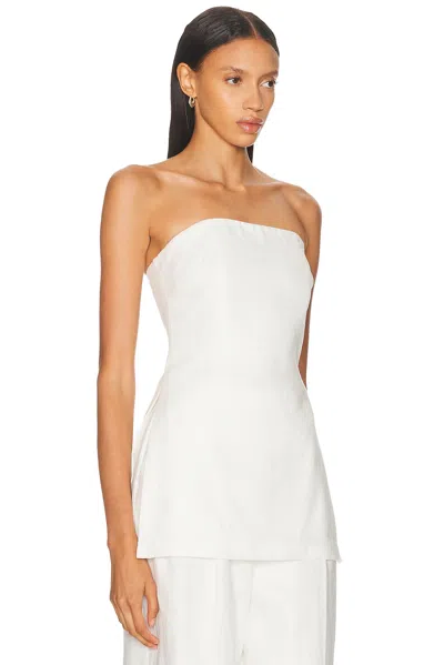 Sans Faff San Peitro Top In White