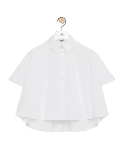 Loewe Trapeze Shirt In White