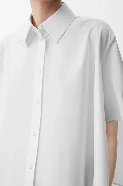 Loewe Trapeze Shirt In White