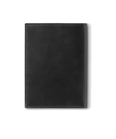 Montblanc Rectangular Card Holder In Black