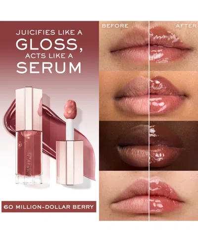 Lancôme Lip Idole Juicy Treat Lip Gloss With Squalane In Transparent