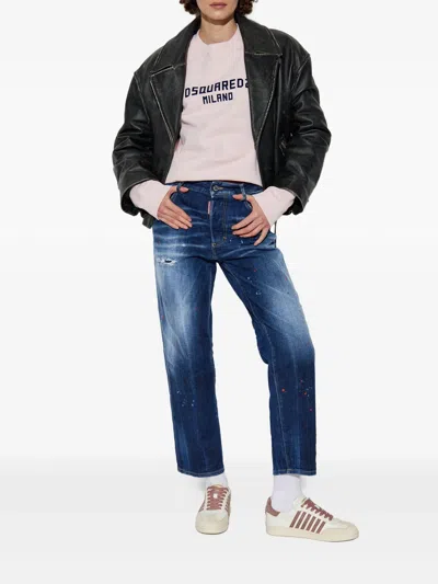 Dsquared2 Dsquared Stretch Denim Boston Jeans