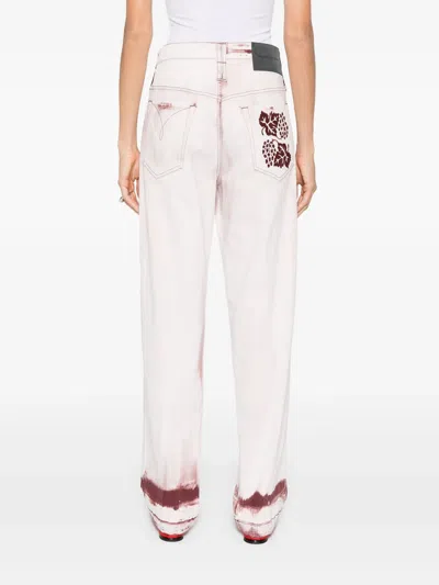 Federico Cina Bleached-effect Trousers