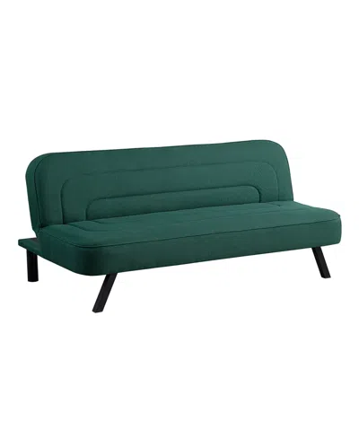 Serta 66.1" Polyester Forrest Convertible Futon