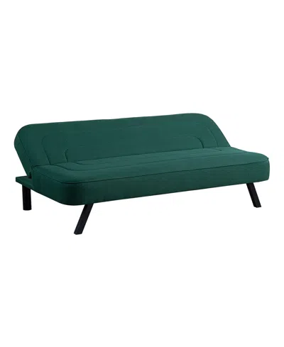 Serta 66.1" Polyester Forrest Convertible Futon