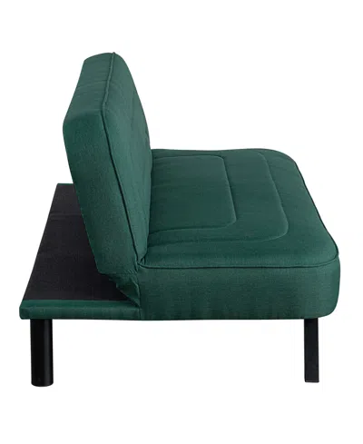 Serta 66.1" Polyester Forrest Convertible Futon