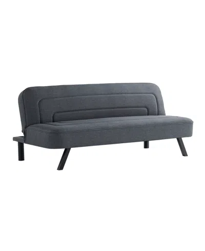 Serta 66.1" Polyester Forrest Convertible Futon