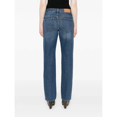 7 For All Mankind Cotton Denim In Blue