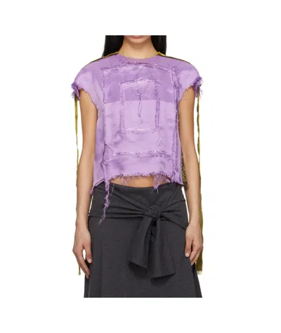 Edward Cuming Scratch The Itch Top In Green