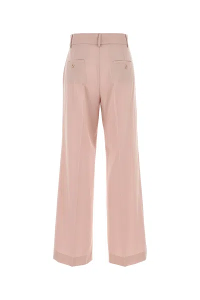 Max Mara Girone Wide Leg Pants Trousers Rose In Pink