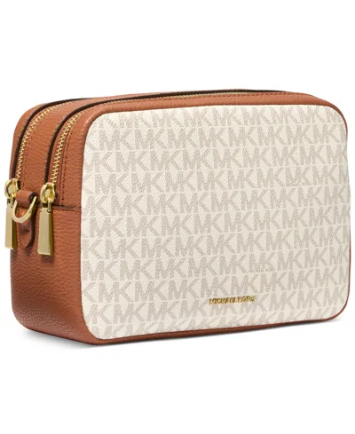 Michael Kors Borsa A Tracolla Jet Set In Neutral