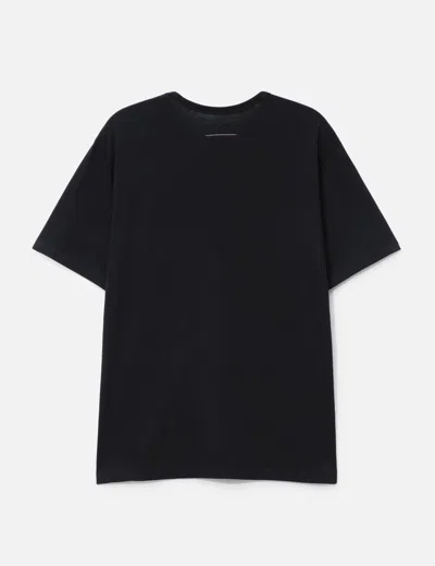 Mm6 Maison Margiela Mm6 By Maison Margiela "numeric" T-shirt Black In Black