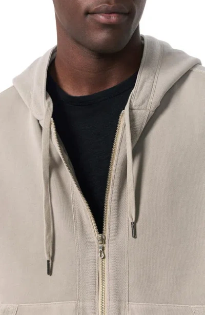 Rag & Bone Carlin Taped Hoodie In Neutral