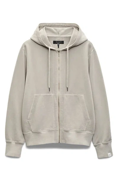 Rag & Bone Carlin Taped Hoodie In Neutral