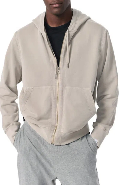 Rag & Bone Carlin Taped Hoodie In Neutral