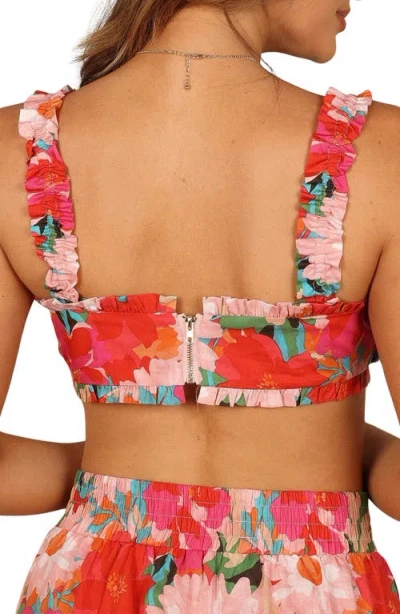 Petal And Pup Petal & Pup Marbella Crop Top In Multi