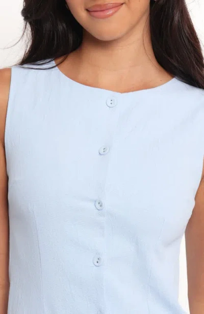 Petal And Pup Petal & Pup Este Cotton Button-up Minidress In Animal Print