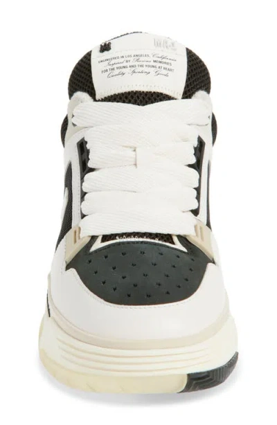 Amiri Ma-1 Leather Mesh Sneakers In Multi