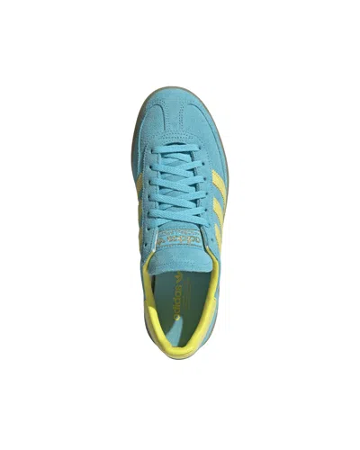Adidas Originals Handball Spezial Suede Low-top Sneakers In Blue