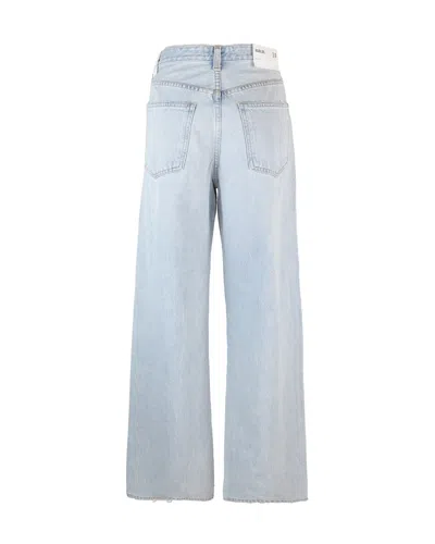 Agolde Jeans Vana Jean In Denim Chiaro In Blue