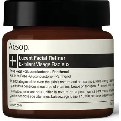 Aesop Lucent Facial Refiner Exfoliating Mask In Transparent