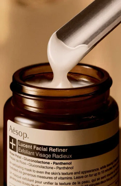 Aesop Lucent Facial Refiner Exfoliating Mask In Transparent