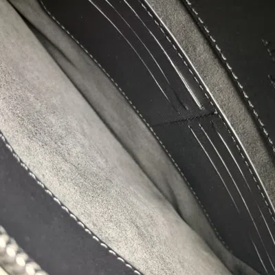 Pre-owned Dunhill Blue Leather Clutch Bag Pouch ()