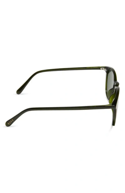 Diff Jaxson Xl 52mm Polarized Square Sunglasses