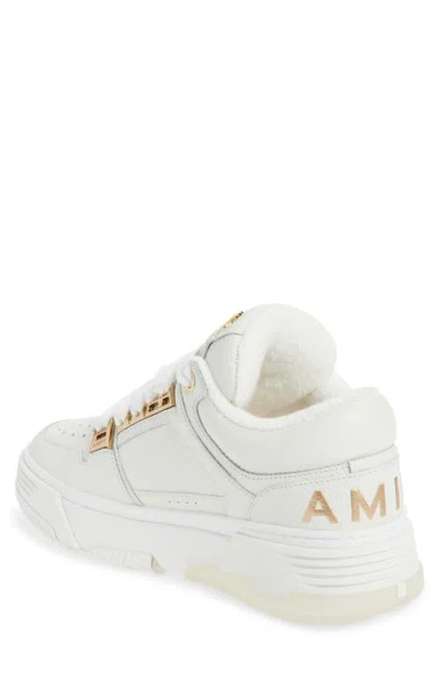 Amiri Men's Metallic Ma-1 Sneakers In Red