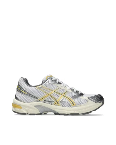 Asics Gel-1130 White/faded Yellow Sneakers In Gray