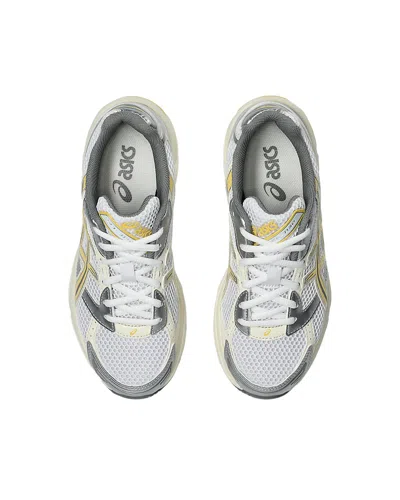 Asics Gel-1130 White/faded Yellow Sneakers In Gray