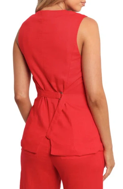 Petal And Pup Petal & Pup Amia Sleeveless Vest In Animal Print