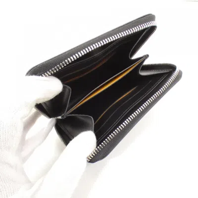 Pre-owned Goyard Black Brown Coated Canvas Coin Purse/coin Case () In Multi