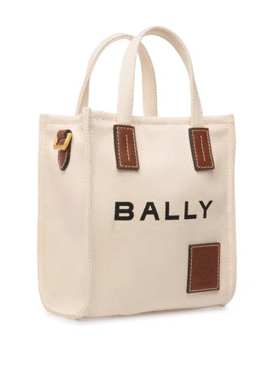 Bally Mini Akelai Canvas Tote Bag