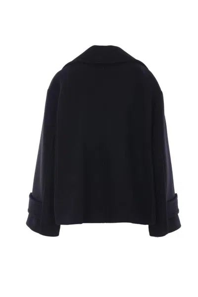 Chloé Double-breasted Notched Lapels Jacket Pockets