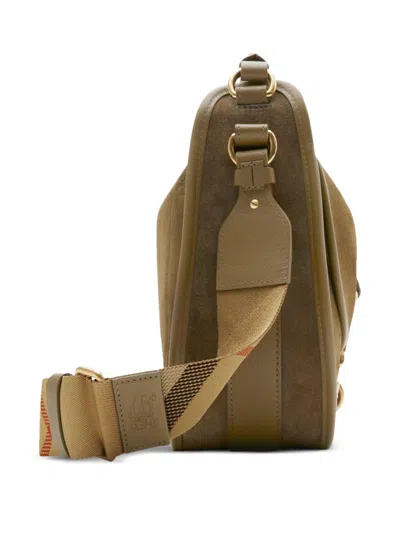 Burberry B Clip Small Camel Tote Bag