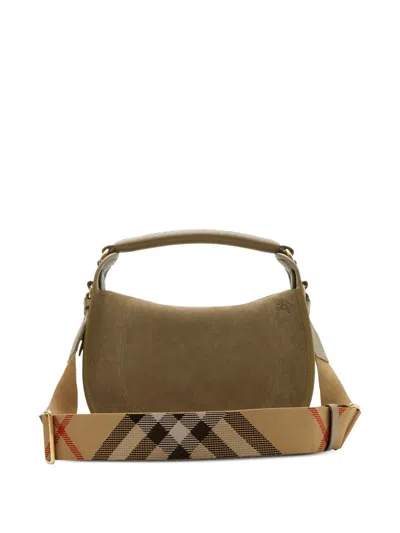 Burberry B Clip Small Camel Tote Bag