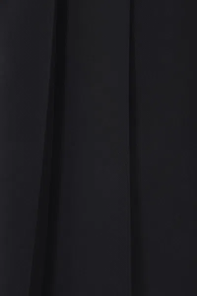Prada Women's Pleated Skirt In Black