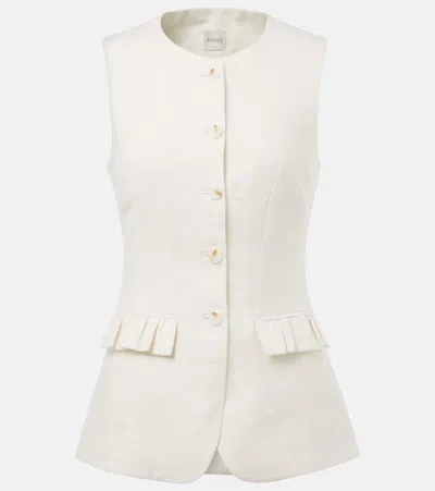 Posse Inactive Coo China Style Matilda Gilet In White