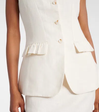 Posse Inactive Coo China Style Matilda Gilet In White