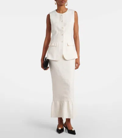 Posse Inactive Coo China Style Matilda Gilet In White