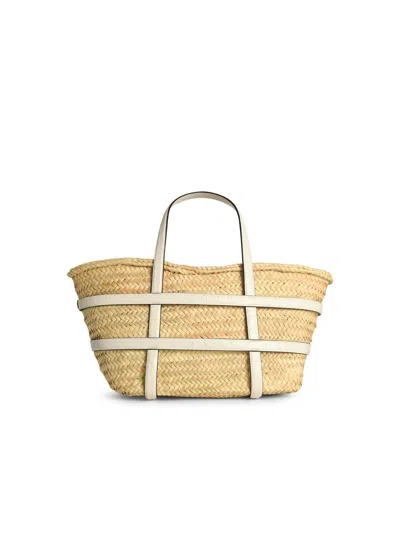 Tory Burch Ella Straw Shopping Bag