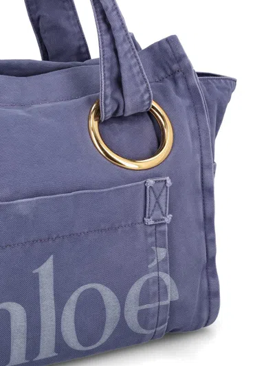 Chloé Evening Beach Tote Bag With Dual Handles