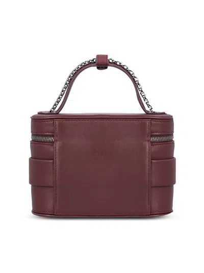 Roger Vivier Vanity Micro Bag Rectangular Shape In Purple