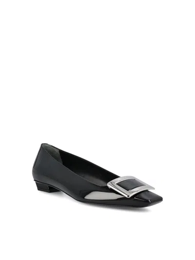 Roger Vivier Women Belle Vivier Patent Leather Ballets In Multi
